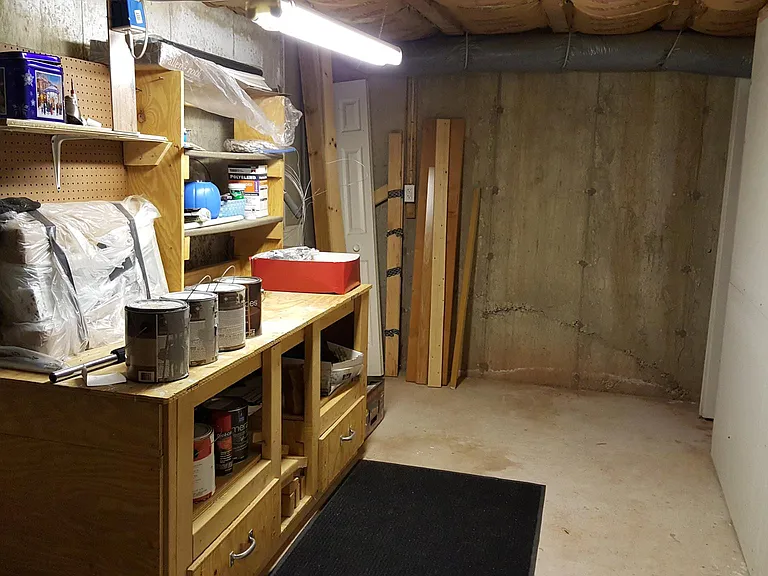 Basement Storage Area