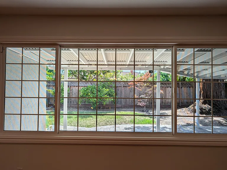 Living room window.
