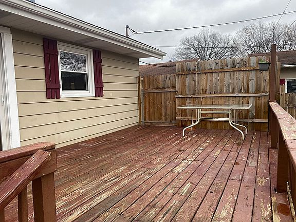 Back deck