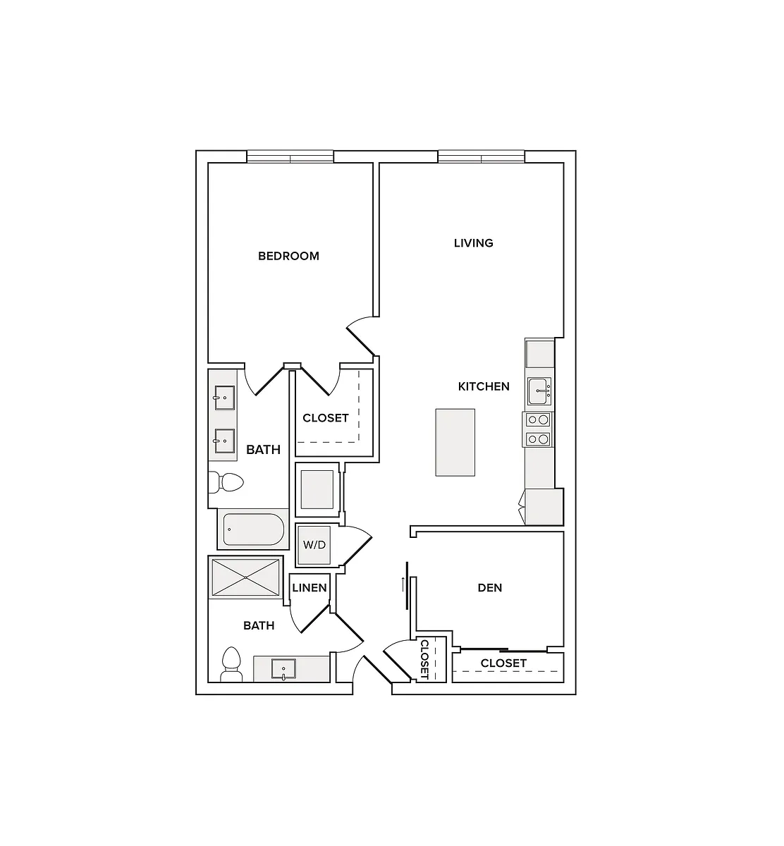 Floor plan A16D