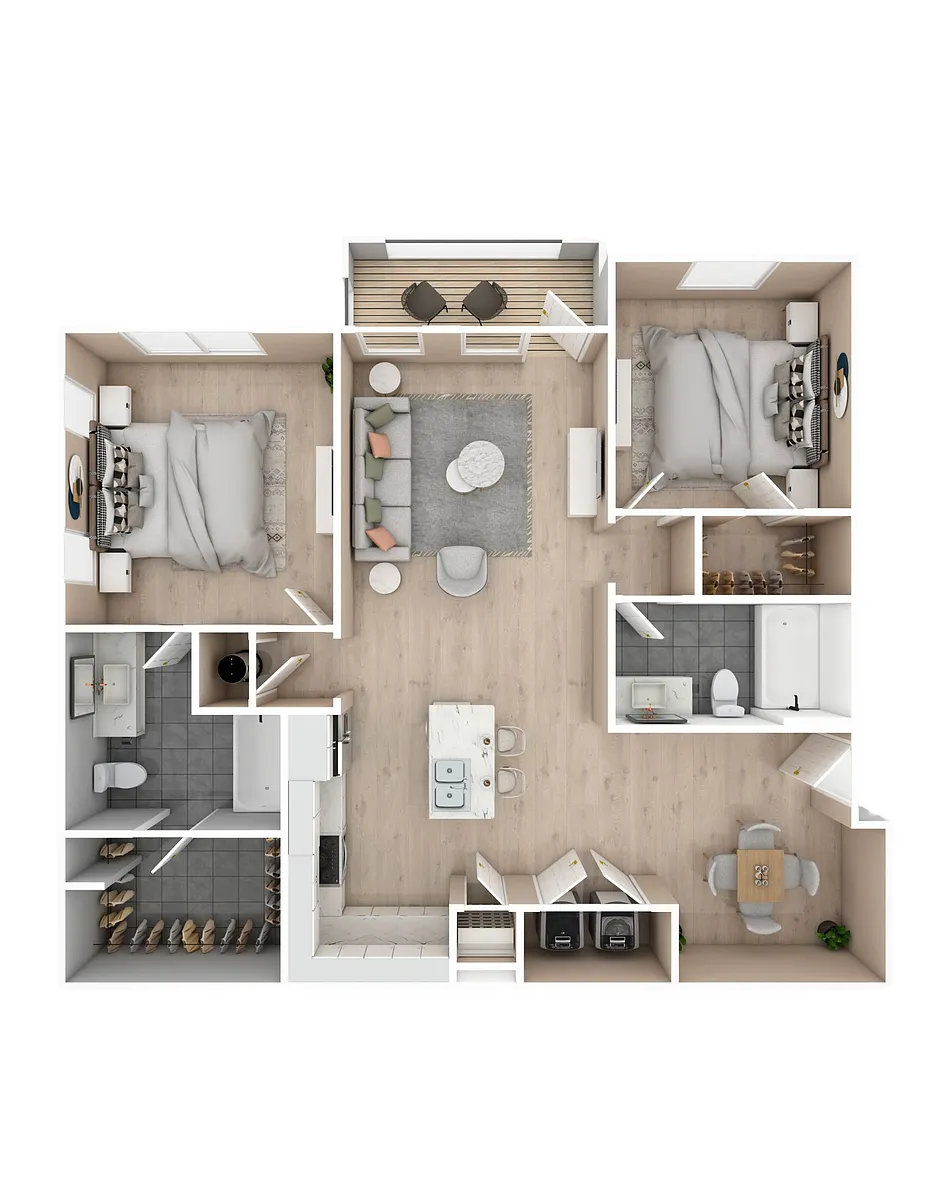 Floor plan B6 A2