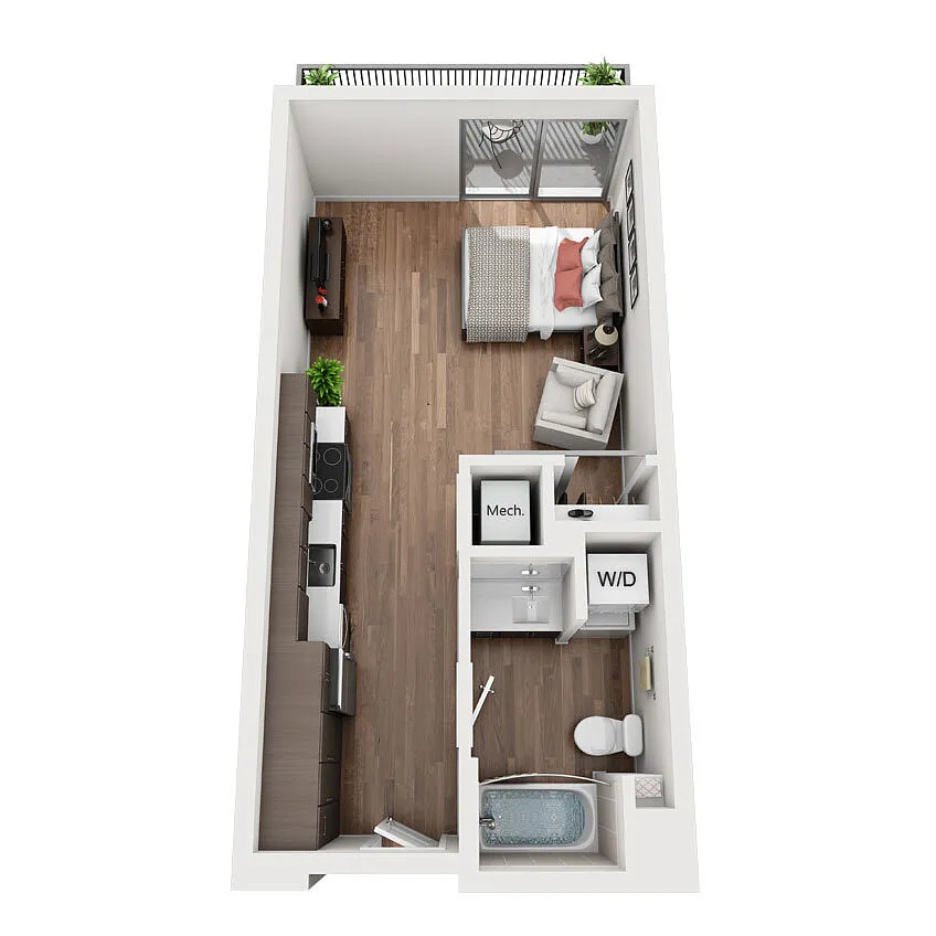Floor plan S1b