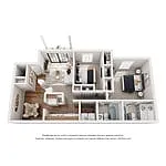 Floor plan 2X2R