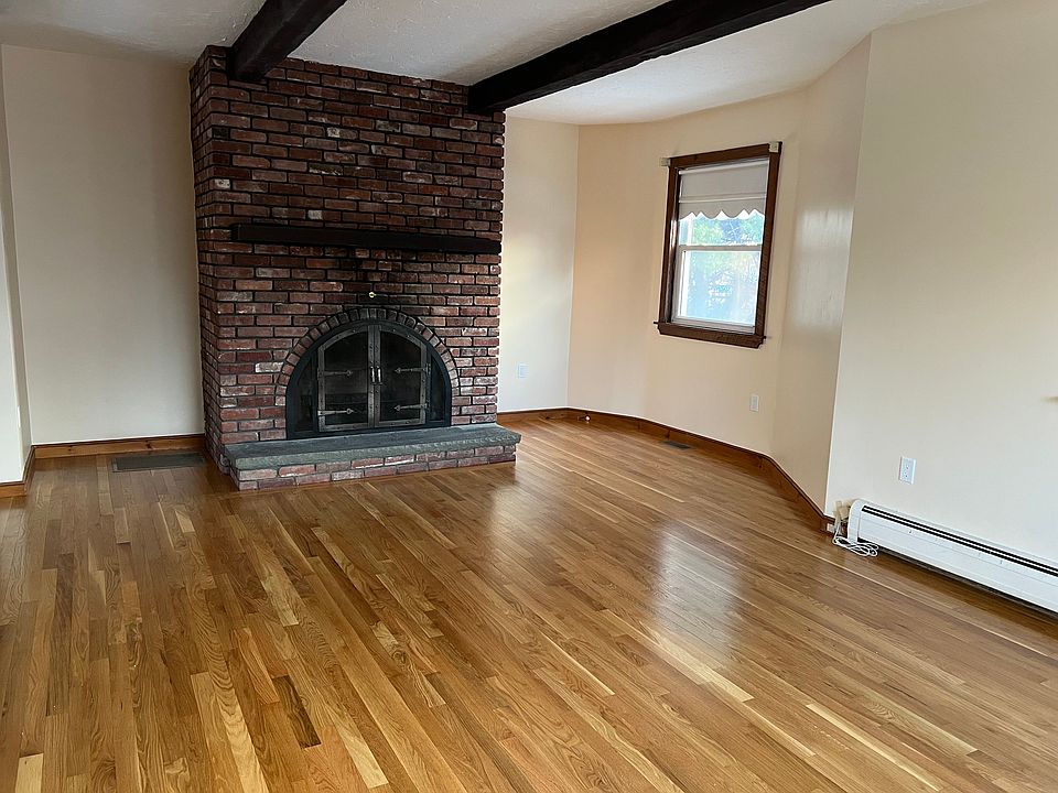 Fireplace is a beautiful focal point for the living room