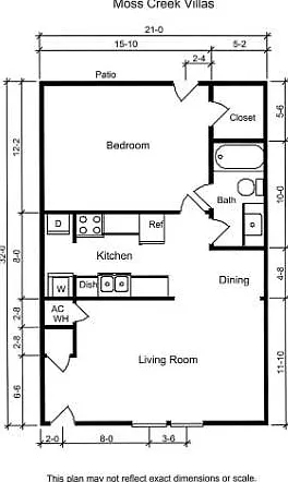 1 bed, $895 — Photo 2