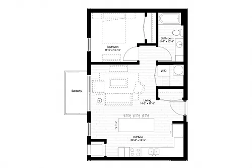 Floor plan A1