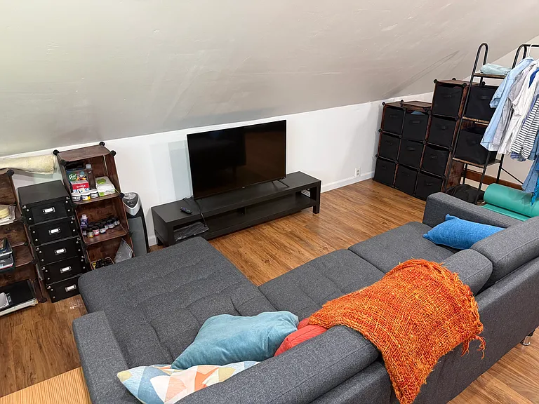 Or it can be used as a cozy living room space