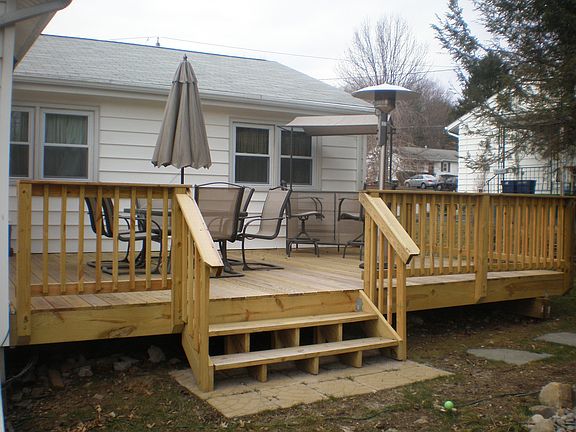 Rear Deck 16X20 built 2008