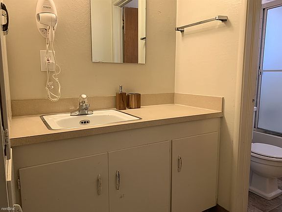 Bright vanity makes your morning routine a breeze.