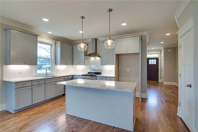 Kitchen, Fridge installed already