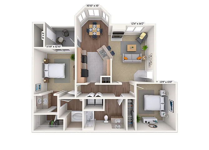 Floor plan The Majestic
