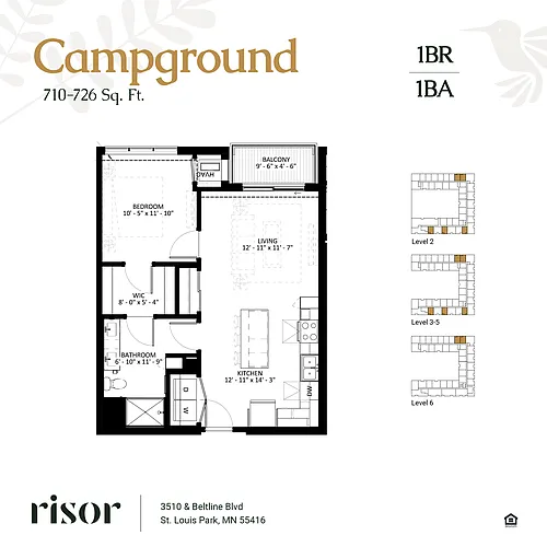 Floor plan Campground