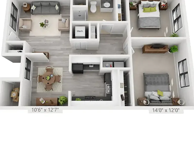 Mountainview Villas Apartments — Photo 12