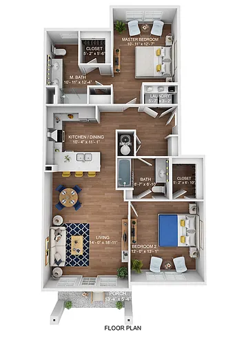Floor plan B3