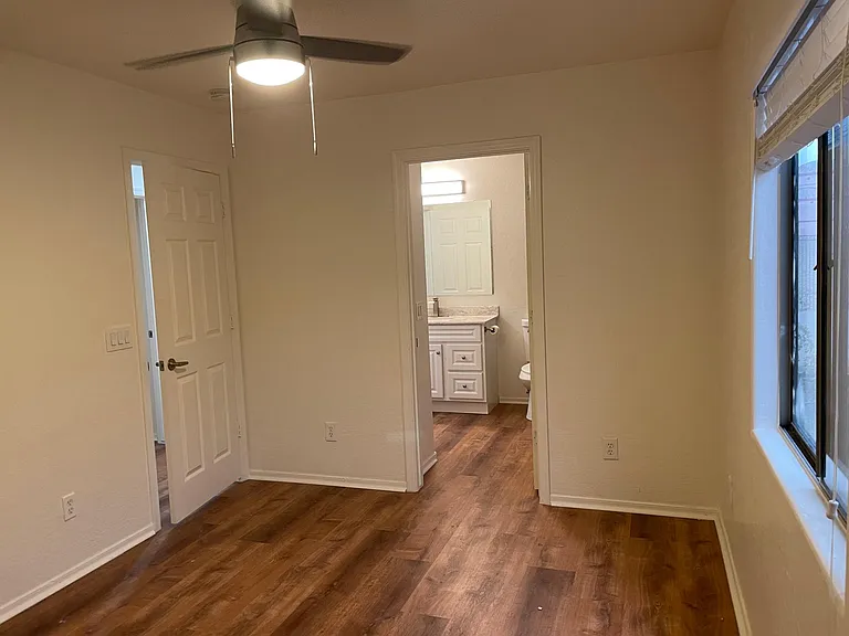 Upstairs bedroom 3 with access to bathroom