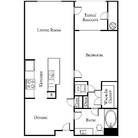 Floor plan 1F1