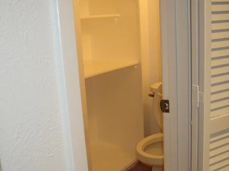 Powder Room inbuilt shelving