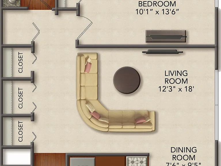 Bloomfield Square Apartments - Auburn Hills, MI — Photo 35
