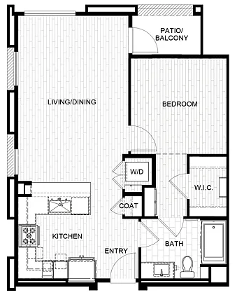 Floor plan The Harmony