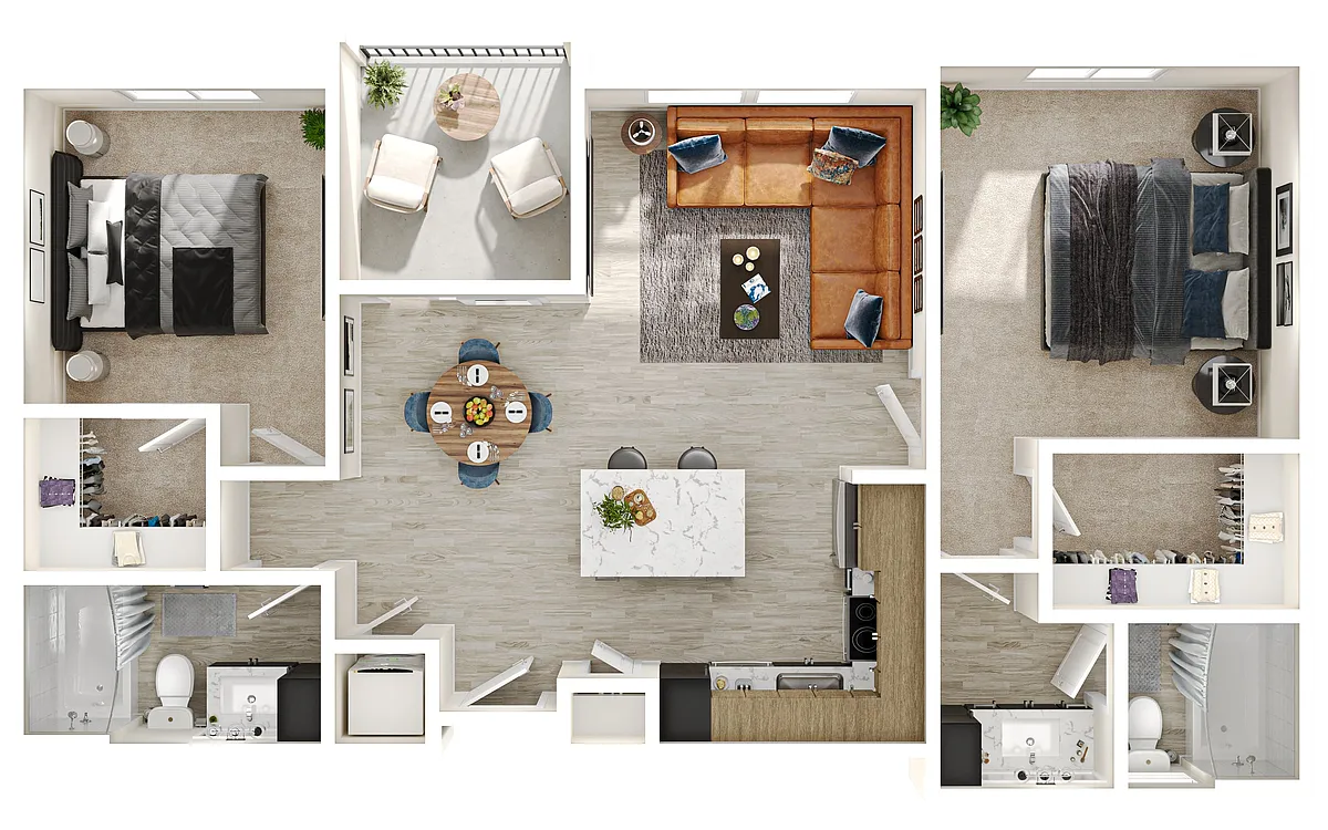 Floor plan Plan 4C