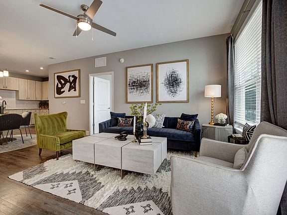 Living Room and Dining Area