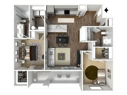 Floor plan Oxford