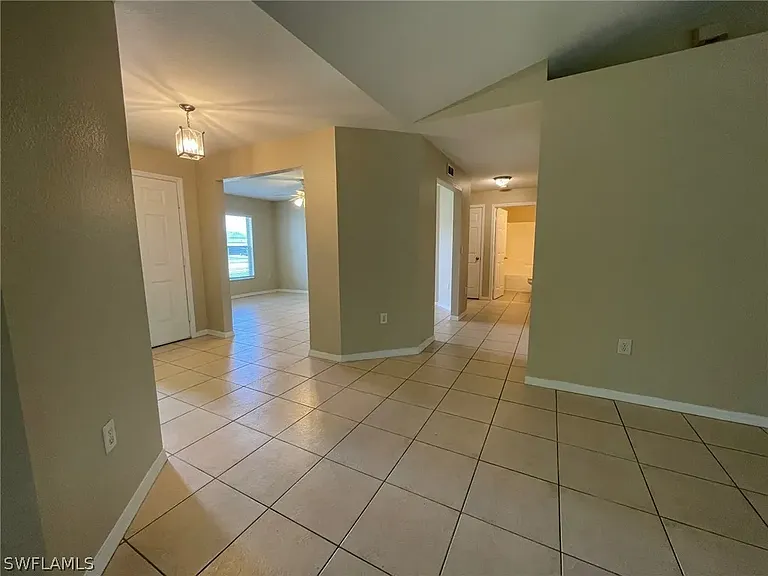 living area, view of front room and guest bedrooms