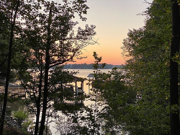 Sunset view from your garden