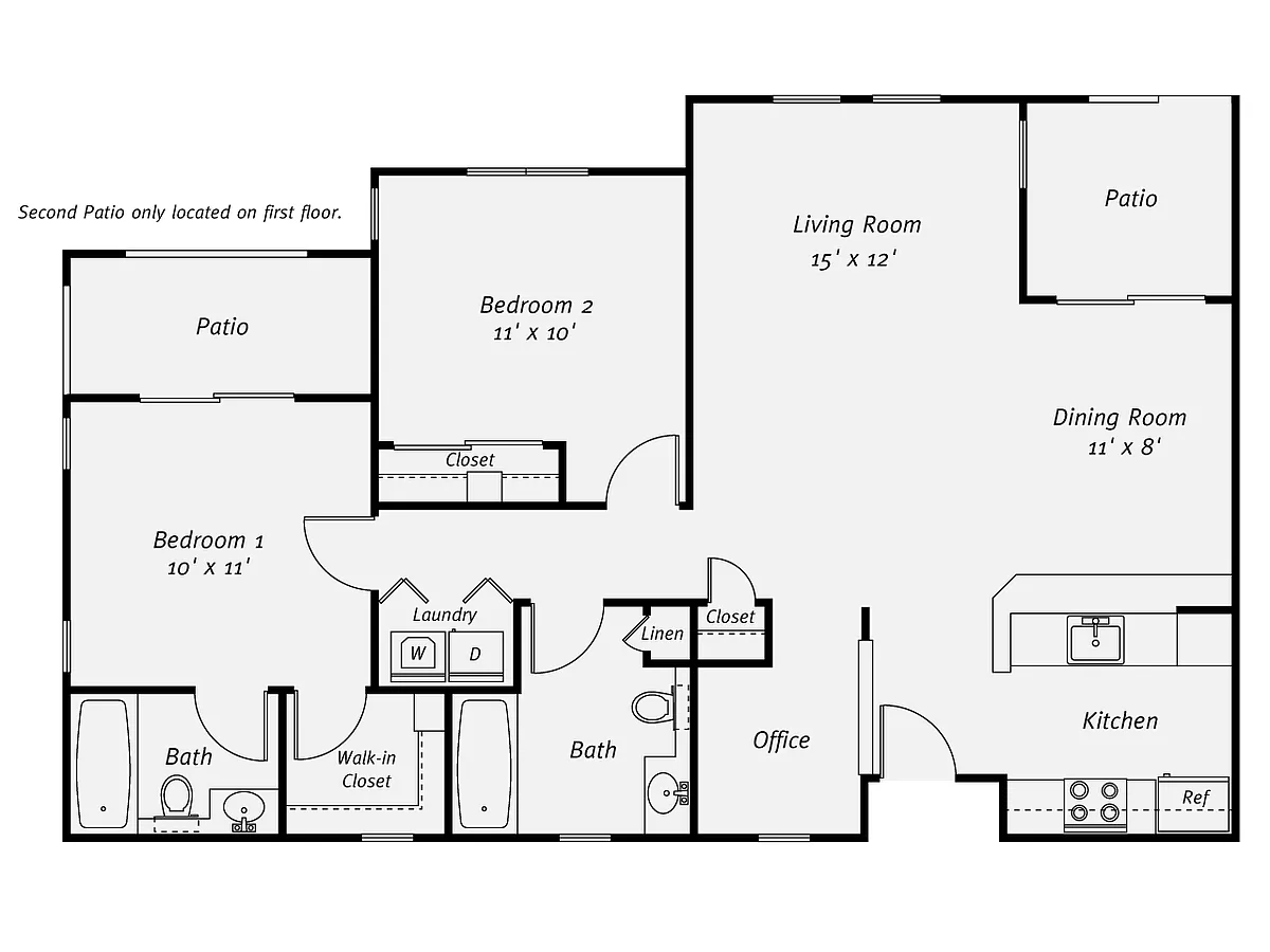 Floor plan B14