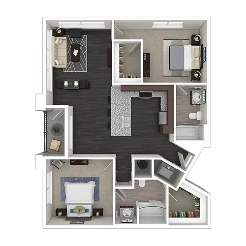 Floor plan B3