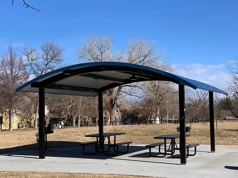 Picnic area at the park