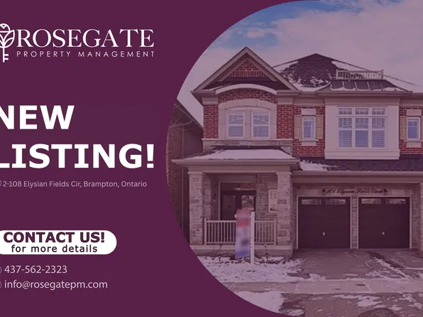 108 Elysian Fields Cir #2, Brampton, ON L6Y 6E9