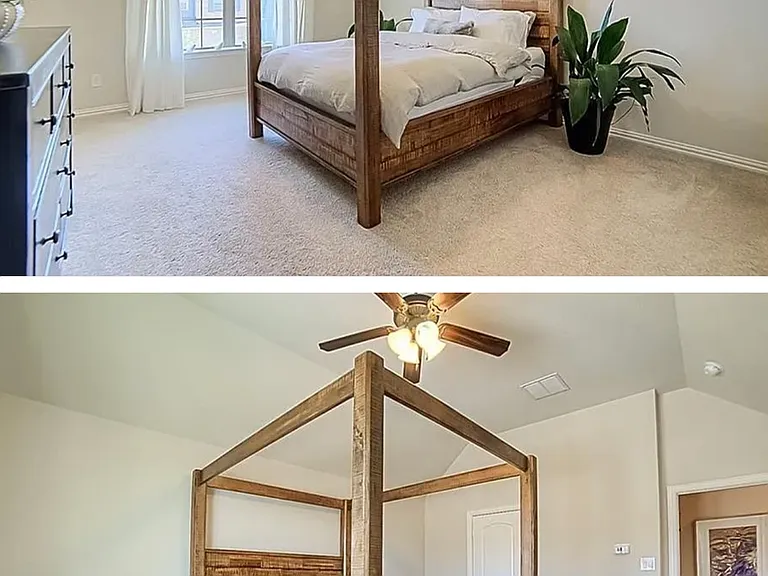 Master bedroom upstairs