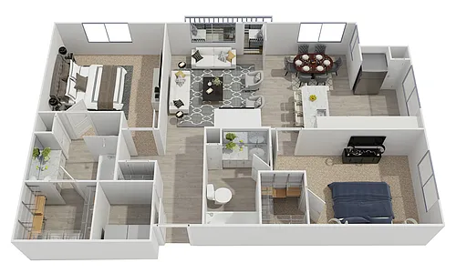 Floor plan B1