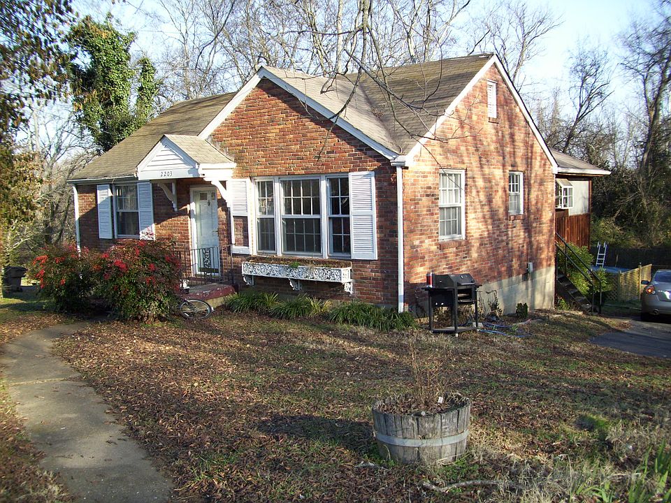 front from driveway