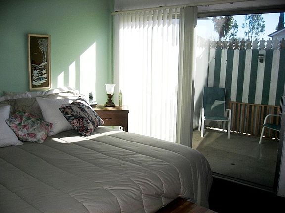 Master Bed with Patio