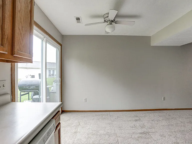 Kitchen and dining area