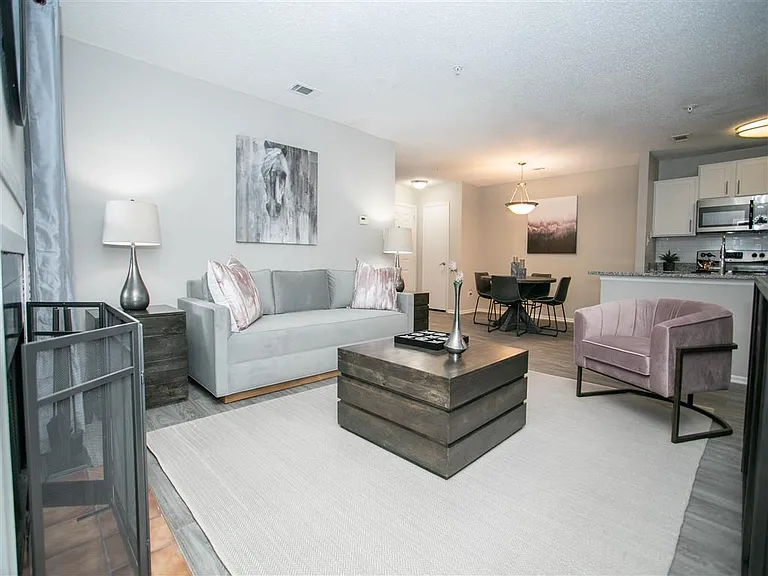 Model. Living Room.