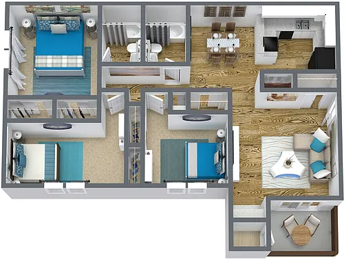 Floor plan C1