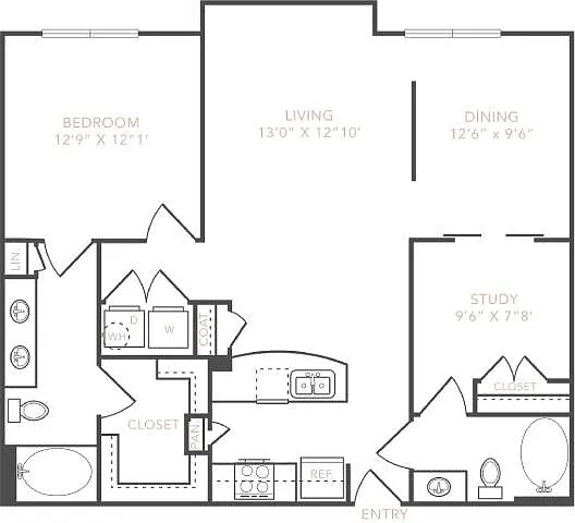 Floor plan A12