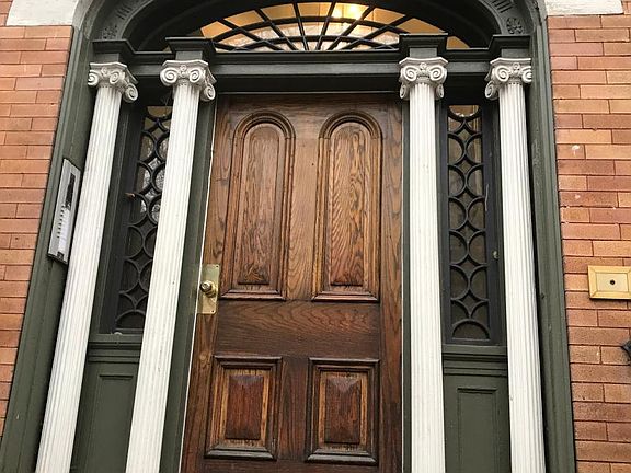 Historic building entrance