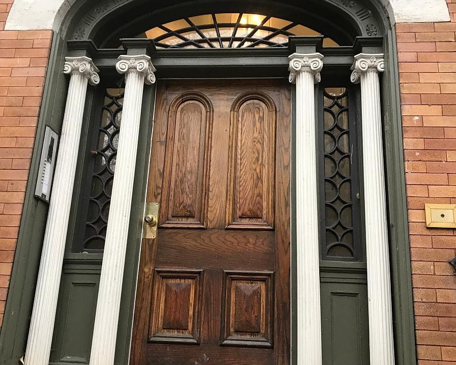 Historic building entrance