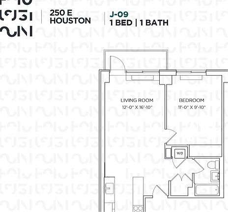 2nd image of 250 E Houston St APT 9J