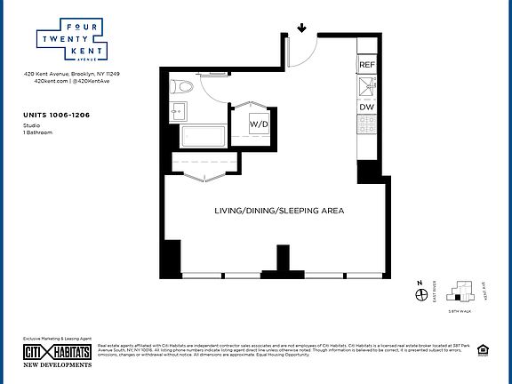 2nd image of 416 Kent Ave APT 1206