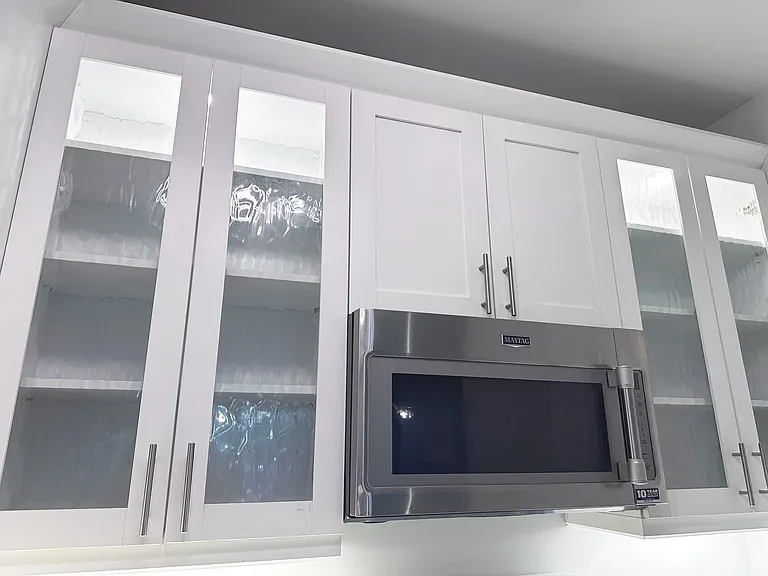 Custom Cabinets with Lighting