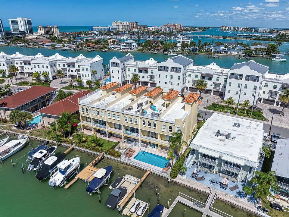 Building Exterior and Boat Slip Aerial