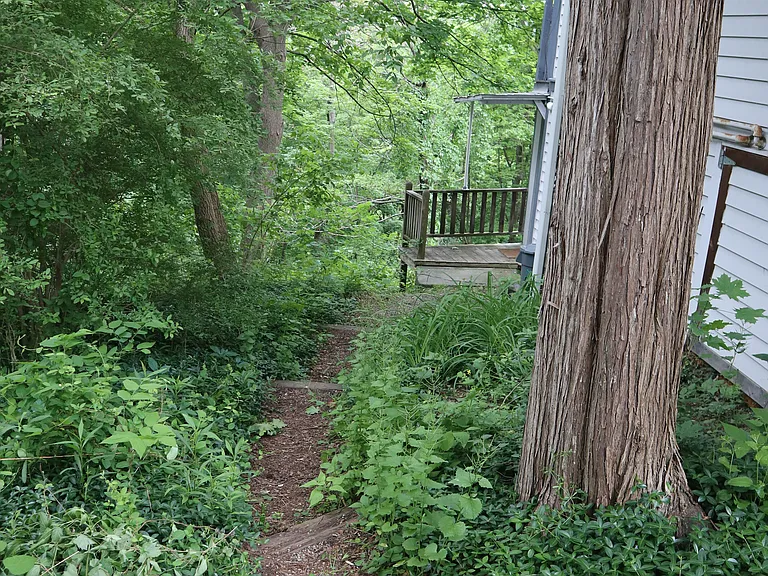 Apartment side path