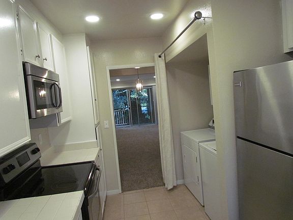 Kitchen looking into dining room