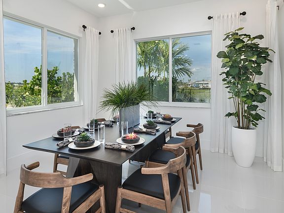 Cozy dining area