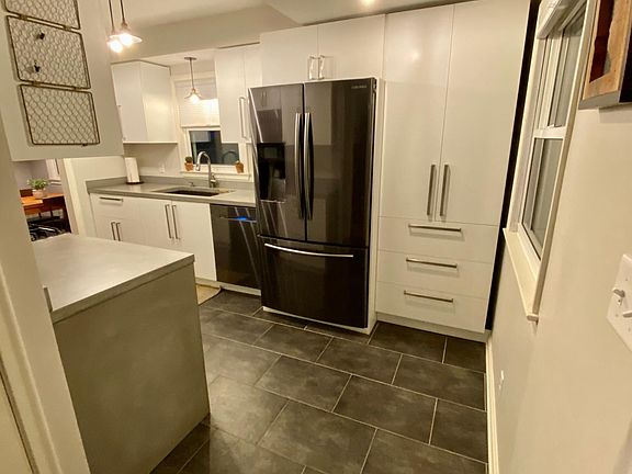 Updated kitchen - view from back door